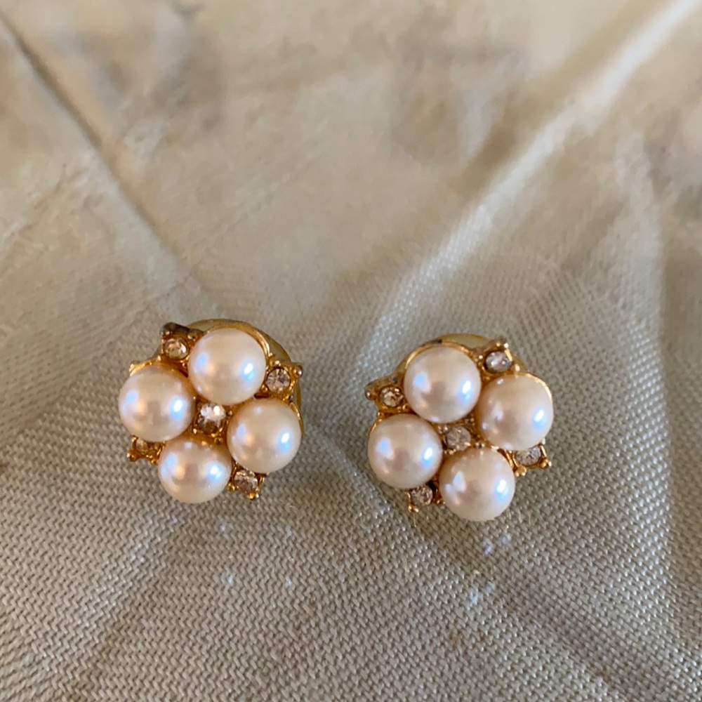 Antique earrings pierced
